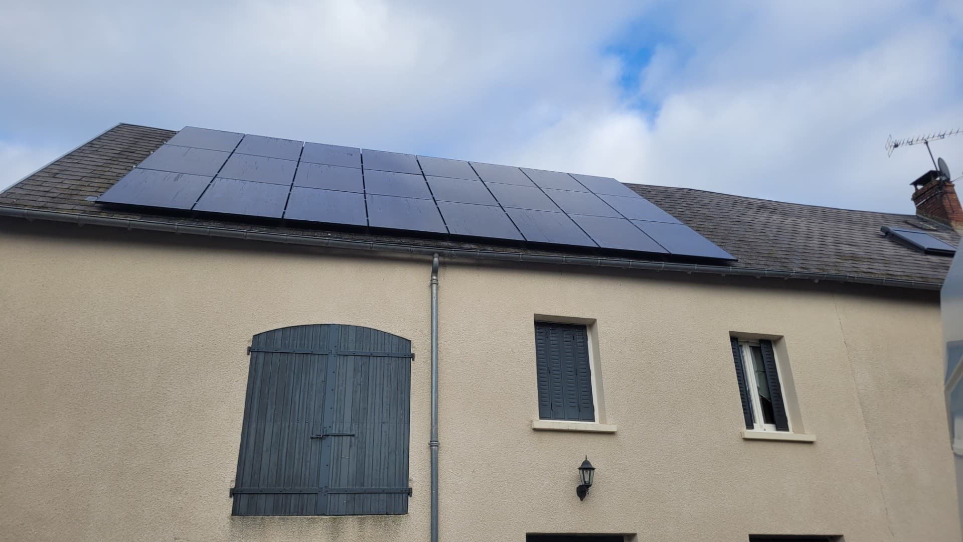 Installation photovoltaïque Tauveron